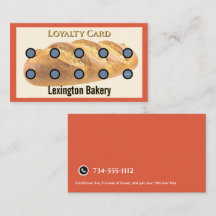 Carte de fidélité Boulangerie | Carte de fidélité