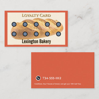 Visite Carte de fidélité Boulangerie | Carte de fidélité