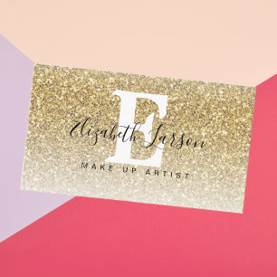 Visite Carte de fidélité du salon de coiffure Gold Partie