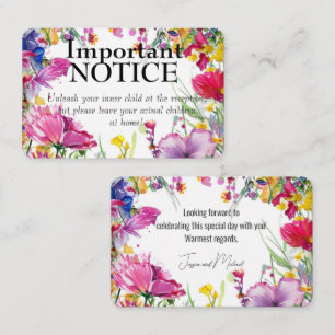 Visite Carte de la collection Meadow Blooms pour adultes