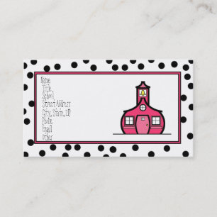 Visite Carte de logo de point