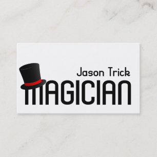 Visite Carte de Magicien de Magie Tour de Poker de Divert