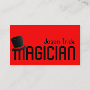 Visite Carte de Magicien de Magie Tour de Poker de Divert