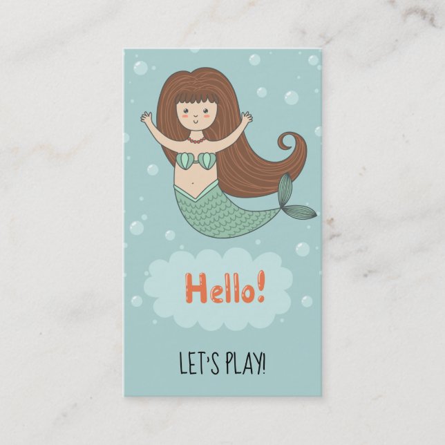 Visite Carte de maman de *~* - étoile de mer de sirène de (Devant)