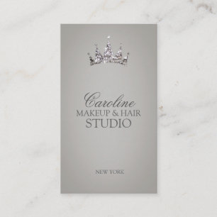 Visite Carte de maquillage et de liste de pointage des sy