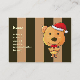 Visite Carte de Noël professionnelle