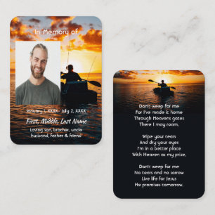 Visite Carte de poche Christian Memorial Kayaking Sport