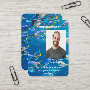 Visite Carte de poche Memorial Aquarium Plongée Poisson t