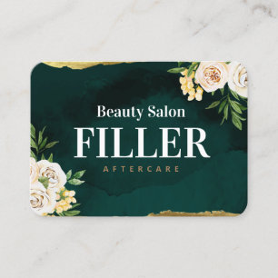 Visite Carte de post-soins de remplissage de fleurs de pr