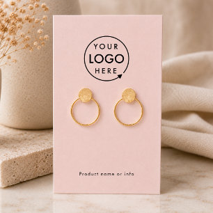 Visite Carte de Présentation de Boucles d'Oreilles Prés