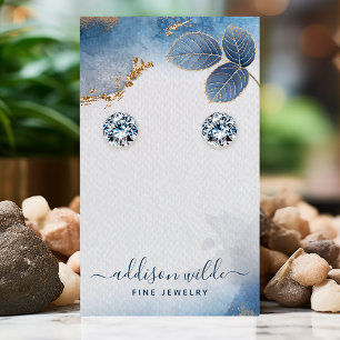 Visite Carte de présentation pour boucles d'oreilles aux