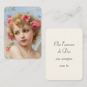 Visite Carte de prière italienne Les Ailes du Désir