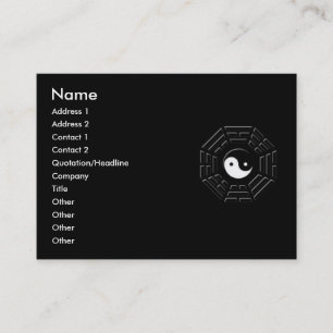 Visite Carte de profil Bagua