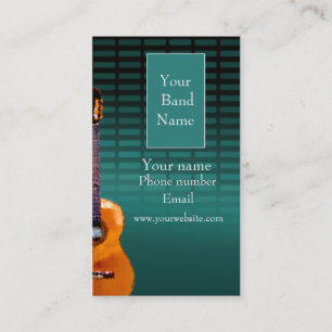 Visite Carte de profil - bande de musique