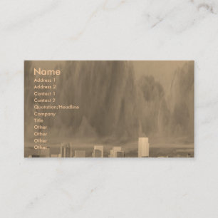 Visite Carte de profil Big City