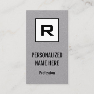 Visite Carte de profil Business Manager propre, simple et