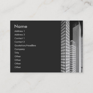 Visite Carte de profil City Blocs