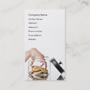 Visite Carte de profil Cookie Jar - Deux côtés