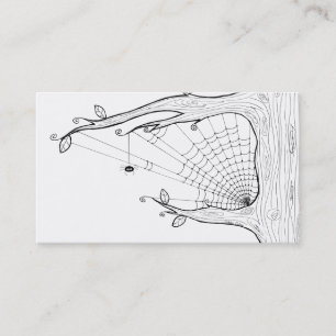 Visite Carte de profil d'arbre d'araignée