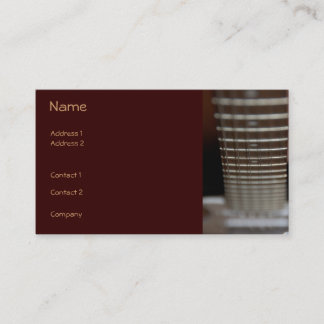 Visite Carte de profil de guitare