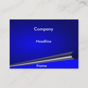 Visite Carte de profil de la page Courbe bleue