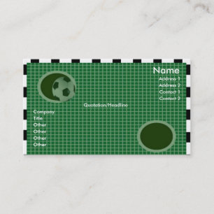 Visite Carte de profil de mur d'objectif