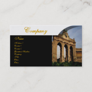 Visite Carte de profil de Porte de Brandenburger