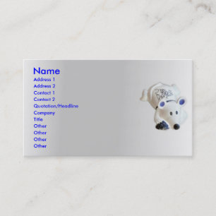 Visite Carte de profil de souris