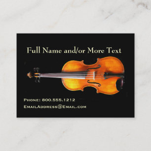 Visite Carte de profil de violon/alto par Leslie Harlow