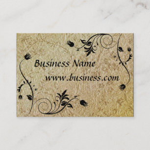 Visite Carte de profil Entreprise Gaufree Papier Ancien (