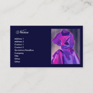 Visite Carte de profil "Fashion Designer"