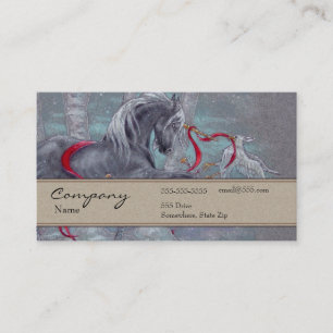 Visite Carte de profil - licorne