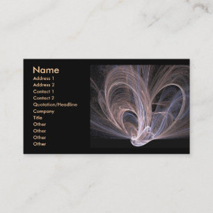 Visite Carte de profil Lights Wave