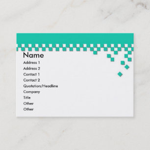 Visite Carte de profil professionnelle classique