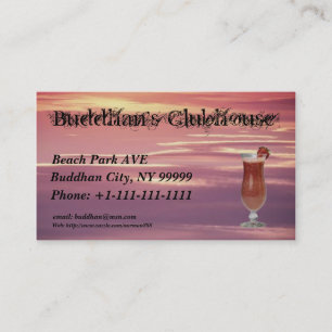 Visite Carte de profil Sunset #2