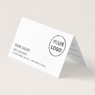 Visite Carte de rendez-vous du logo de conception simple