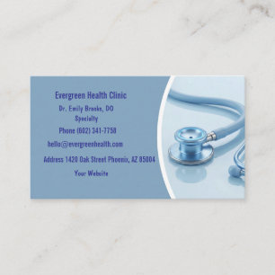 Visite Carte de rendez-vous médicaux professionnelle avec