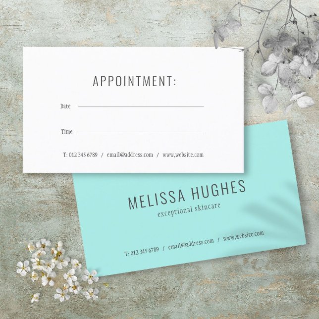 Visite Carte de rendez-vous simple et moderne (Simple Modern Appointment Card)