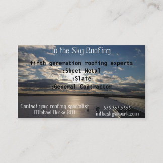 Visite Carte de société