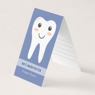 Visite Carte de sourire de rendez-vous de dent de