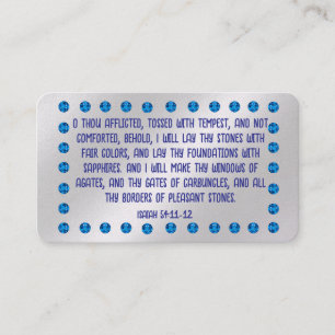 Visite Carte de traçage Gospel