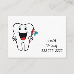 Visite Carte de visite, Dentiste