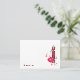 Visite Carte de visite, Robe-Maker, Seamstress