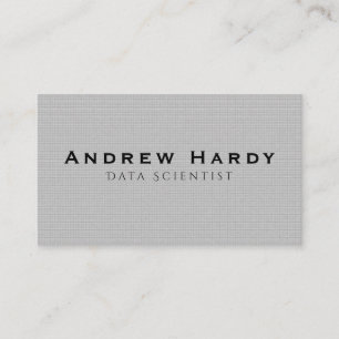 Visite Carte de visite, scientifique de données