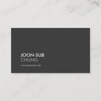Visite Carte de WebDev