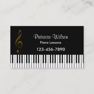 Visite Carte d'industrie musicale (dos de blanc)
