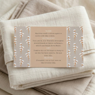 Visite Carte d'instructions minimales de soins botaniques