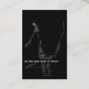 Visite Carte du formateur de motivation et d'inspiration 