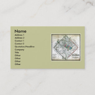 Visite Carte et drapeau de Washington DC