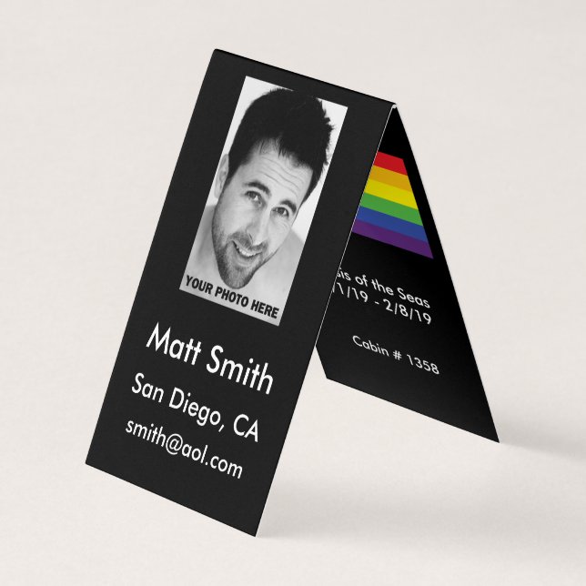 Visite Carte gaie de croisière (Devant)